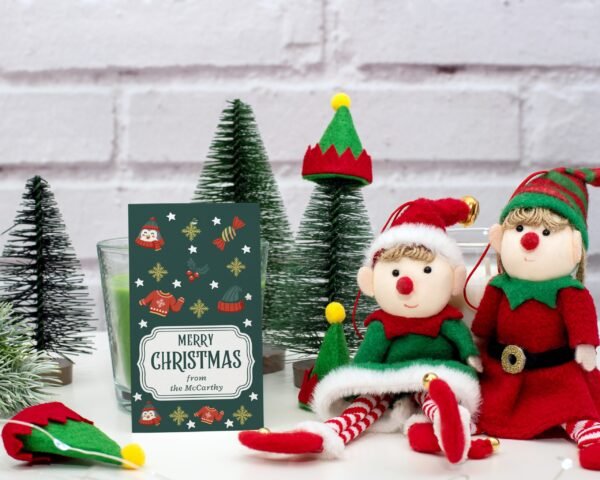 Printable Christmas gift tags | Canva editable | Template #021 - Image 2